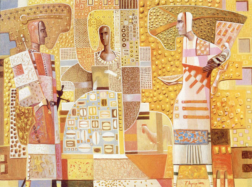 «Хрестоносець». 2001. Полотно, олія